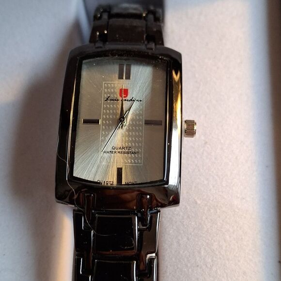 - Luis Cardini NWT watches his & hers, water resistant, stainless steel (W035)